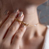 Han Necklace W3 Gold 着用