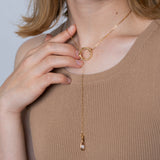 Kan Necklace W Gold