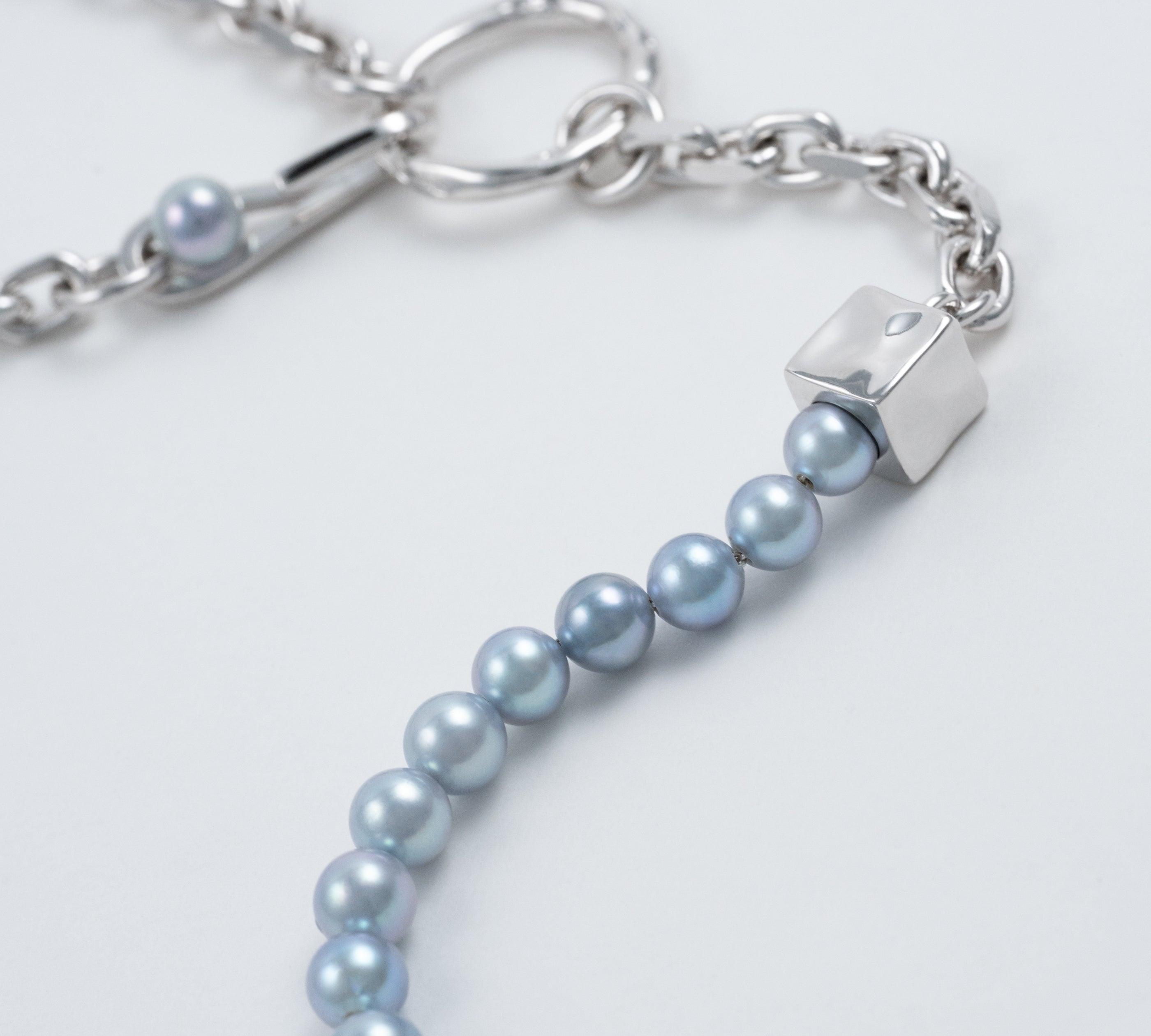 Gen Necklace G Silver パーツアップ
