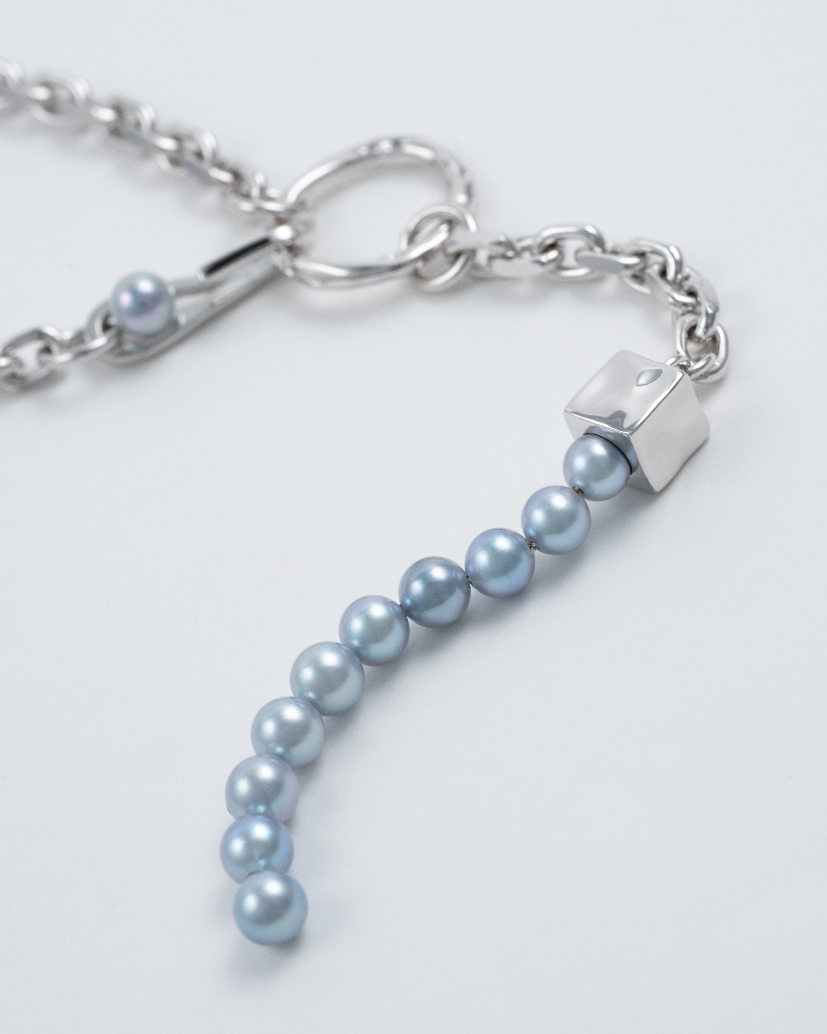 Gen Necklace G Silver パーツアップ